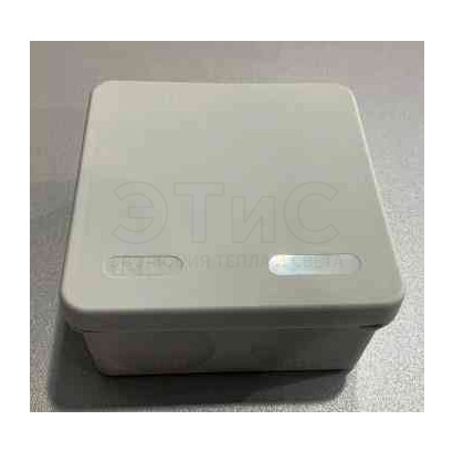 Коробка распределительная 100х100х50 двухкомпонентная безгалогенная атмосферостойкая (HF) серая IP67 (48шт)